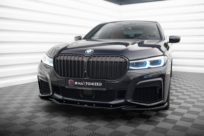 Frontlippe V.3 passend für BMW 7 M-Paket G11 / G12 FL schwarz Hochglanz