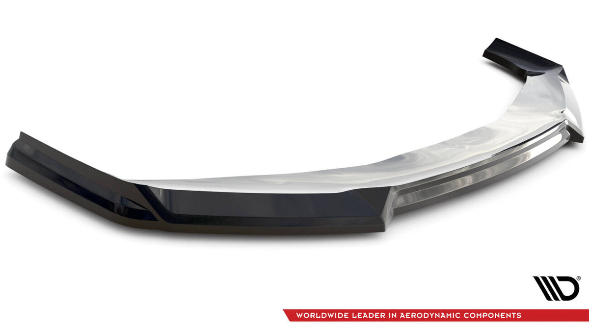 Frontlippe V.3 passend für BMW 7 M-Paket / M760e / i7 M-Paket G70 schwarz Hochglanz