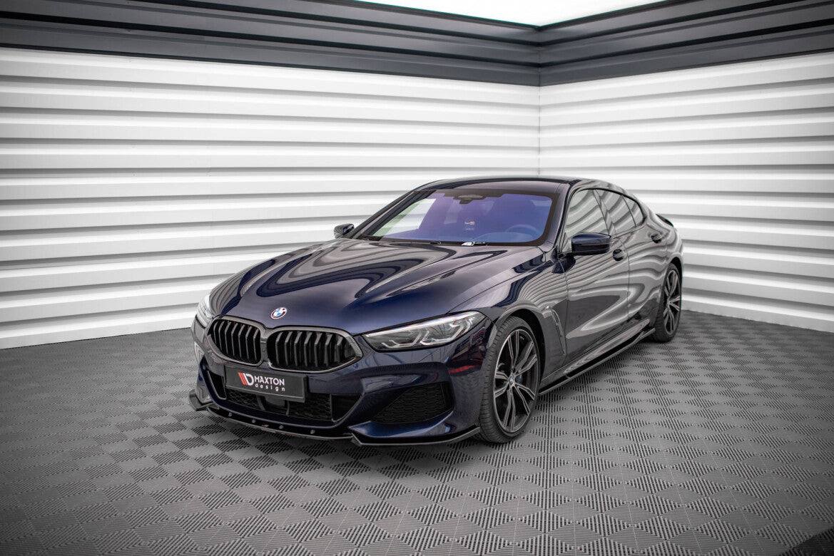 Frontlippe V.3 passend für BMW 8 Coupe G15 / 8 Gran Coupe M Paket G16 schwarz Hochglanz