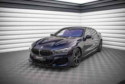 Frontlippe V.3 passend für BMW 8 Coupe G15 / 8 Gran Coupe M Paket G16 schwarz Hochglanz