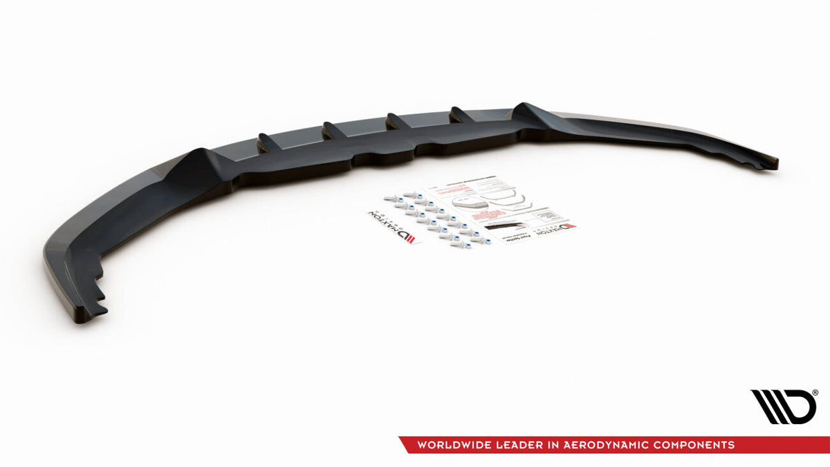 Frontlippe V.3 passend für BMW 8 Coupe G15 / 8 Gran Coupe M Paket G16 schwarz Hochglanz