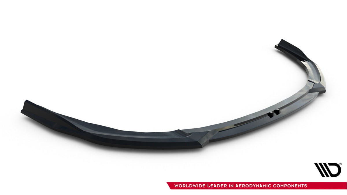 Frontlippe V.3 passend für BMW M135i M Performance F70 schwarz Hochglanz