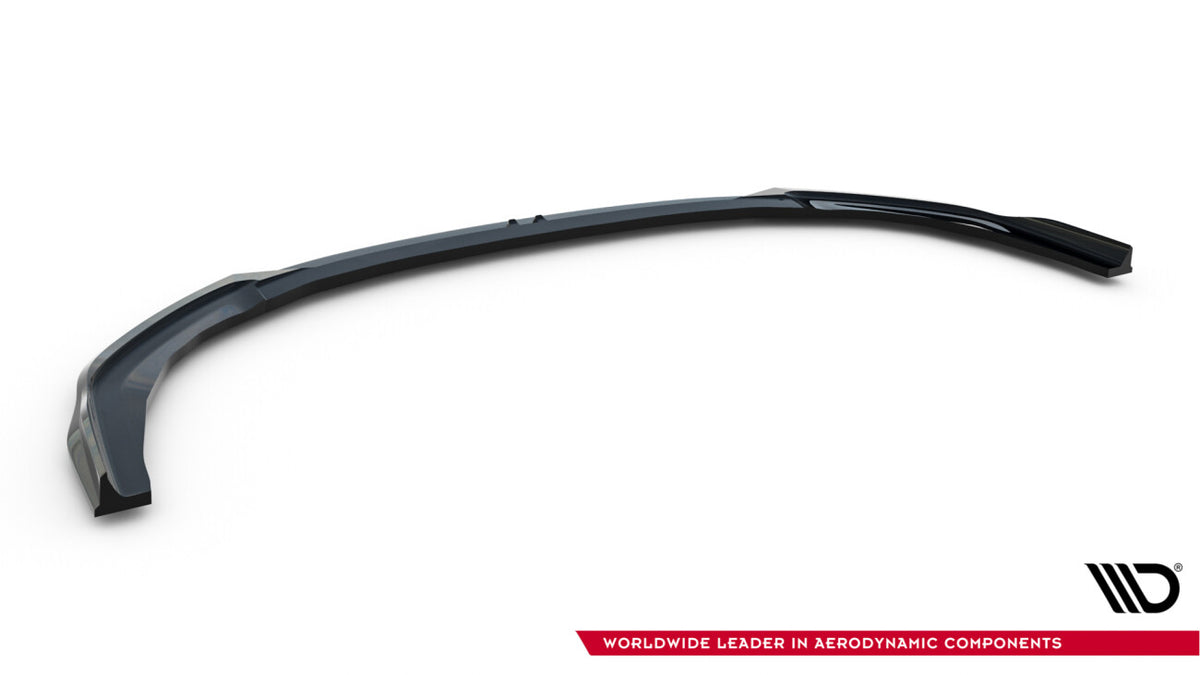 Frontlippe V.3 passend für BMW M135i M Performance F70 schwarz Hochglanz