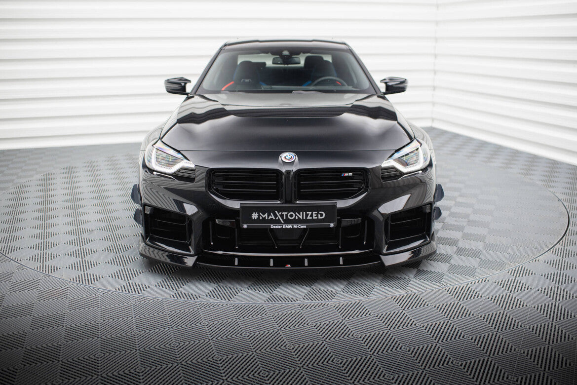 Frontlippe V.3 passend für BMW M2 G87 schwarz Hochglanz