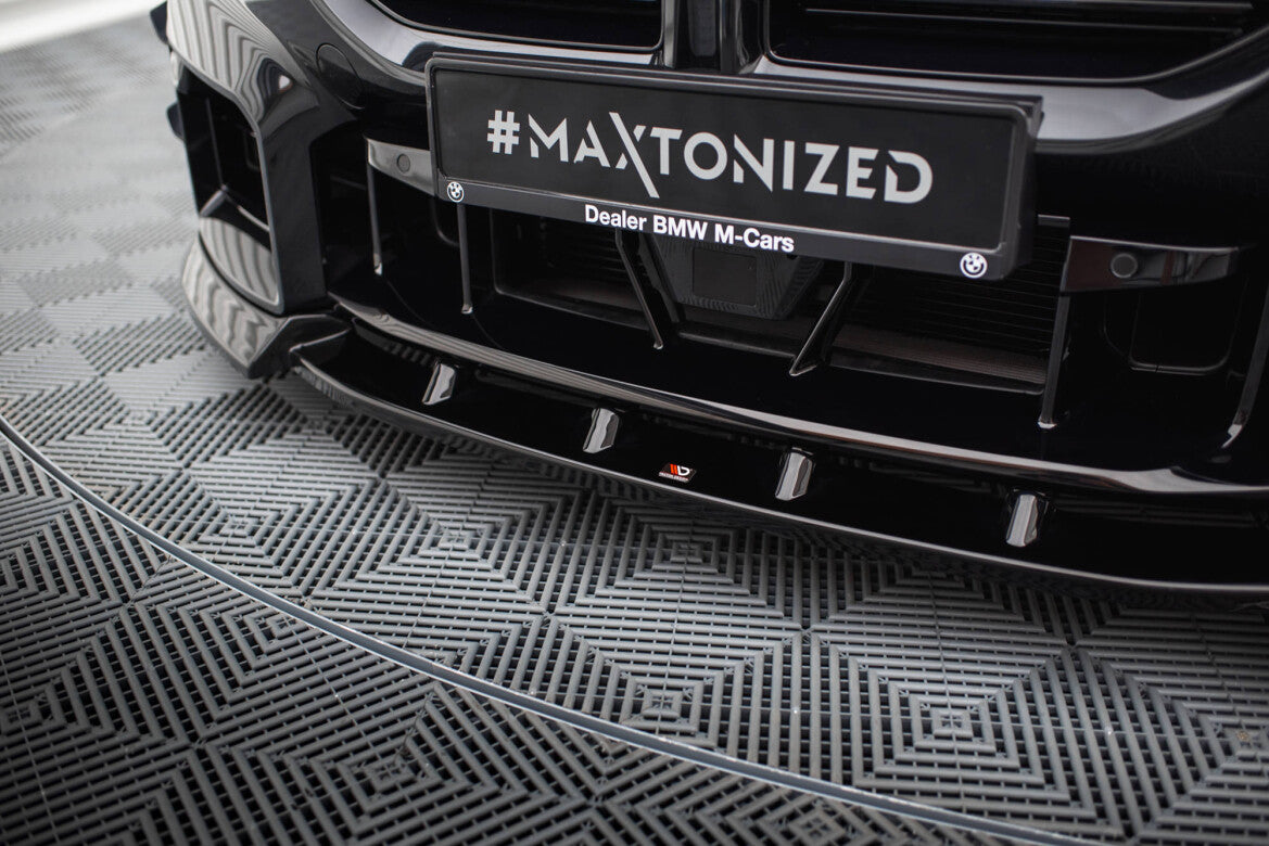 Frontlippe V.3 passend für BMW M2 G87 schwarz Hochglanz