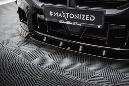 Frontlippe V.3 passend für BMW M2 G87 schwarz Hochglanz