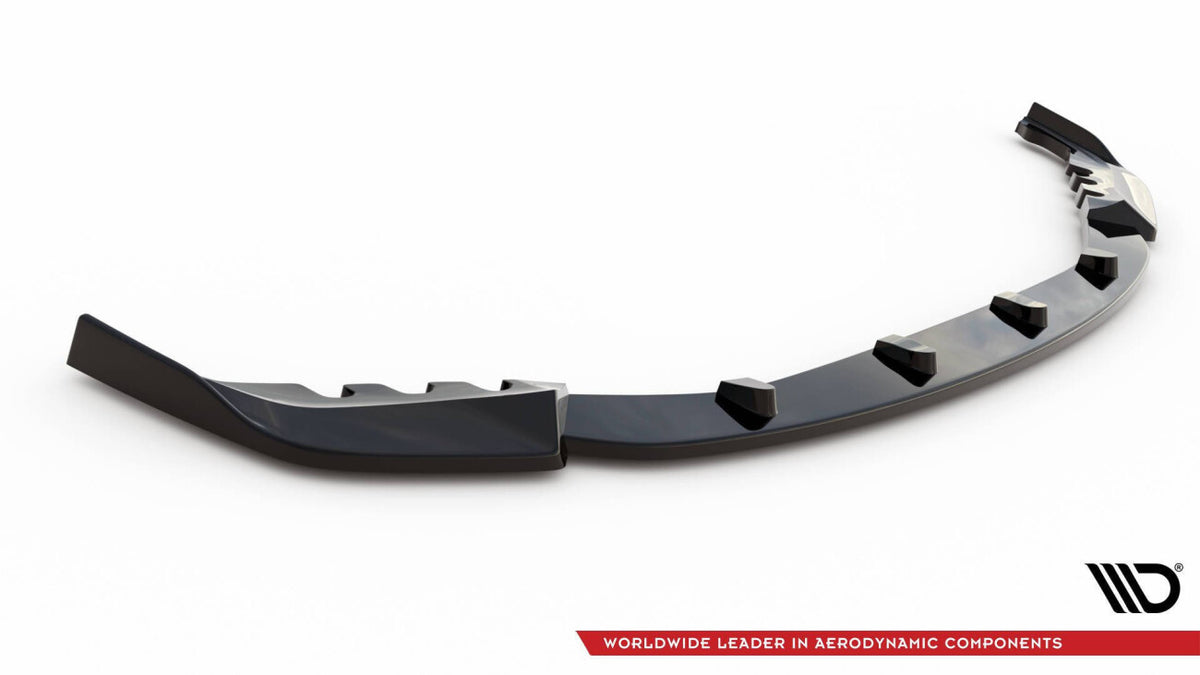 Frontlippe V.3 passend für BMW M3 / M4 G80 / G81 / G82 schwarz Hochglanz