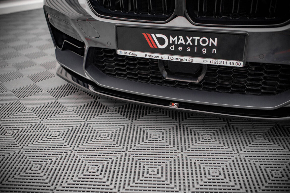 Frontlippe V.3 passend für BMW M5 F90 FL schwarz Hochglanz