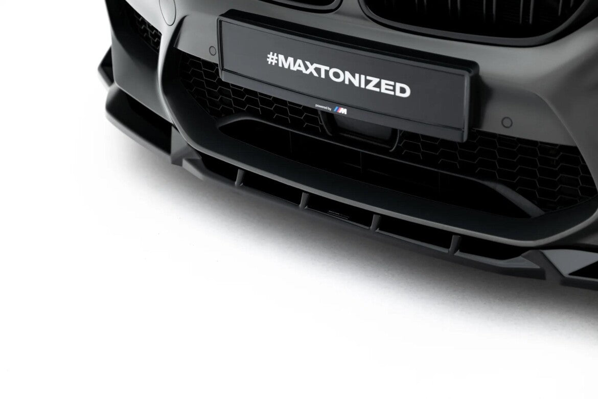 Frontlippe V.3 passend für BMW M5 F90 schwarz Hochglanz