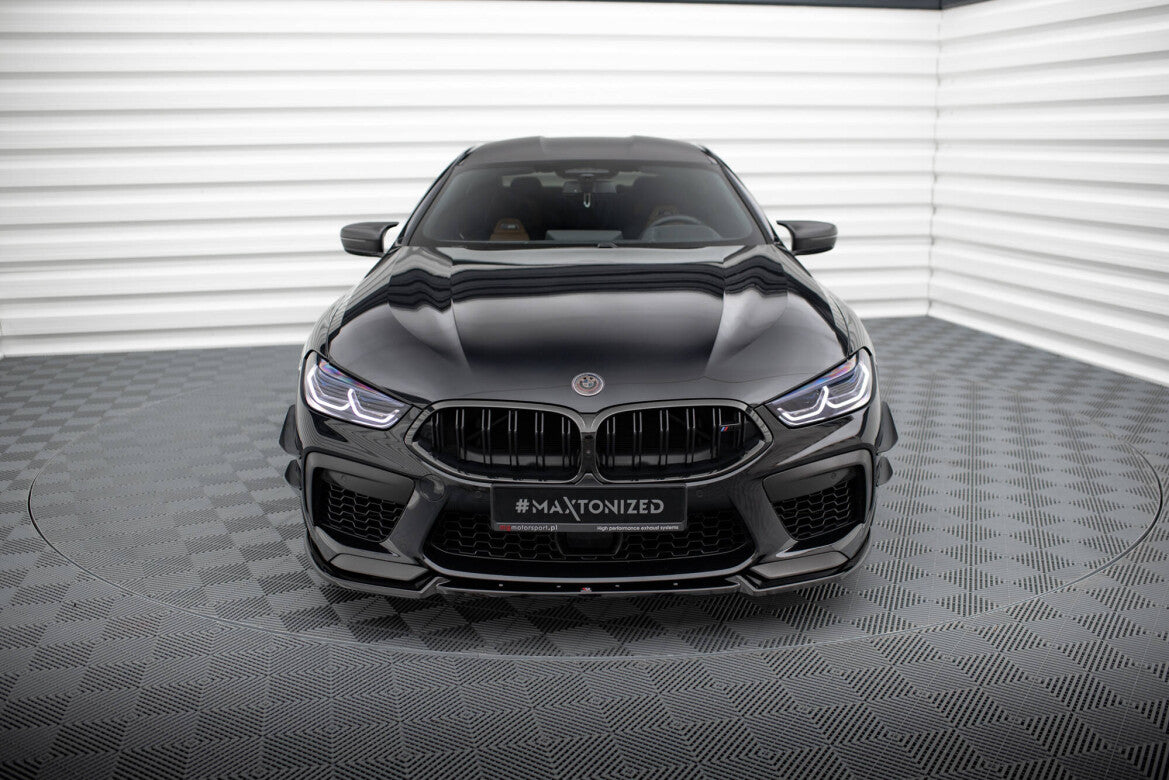 Frontlippe V.3 passend für BMW M8 Gran Coupe F93 / Coupe F92 schwarz Hochglanz