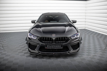 Frontlippe V.3 passend für BMW M8 Gran Coupe F93 / Coupe F92 schwarz Hochglanz