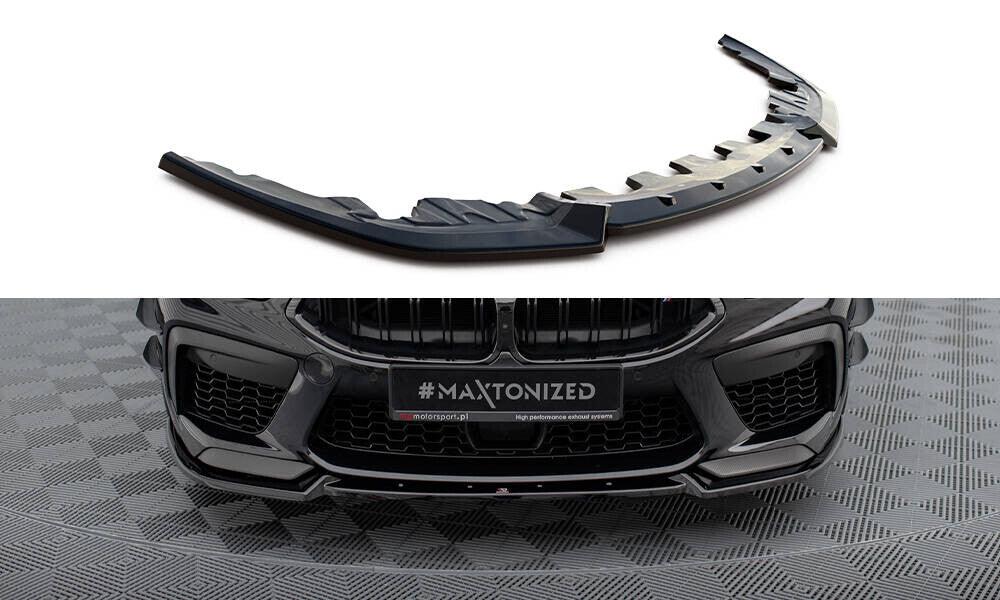 Frontlippe V.3 passend für BMW M8 Gran Coupe F93 / Coupe F92 schwarz Hochglanz