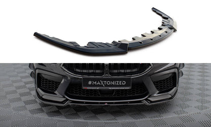 Frontlippe V.3 passend für BMW M8 Gran Coupe F93 / Coupe F92 schwarz Hochglanz