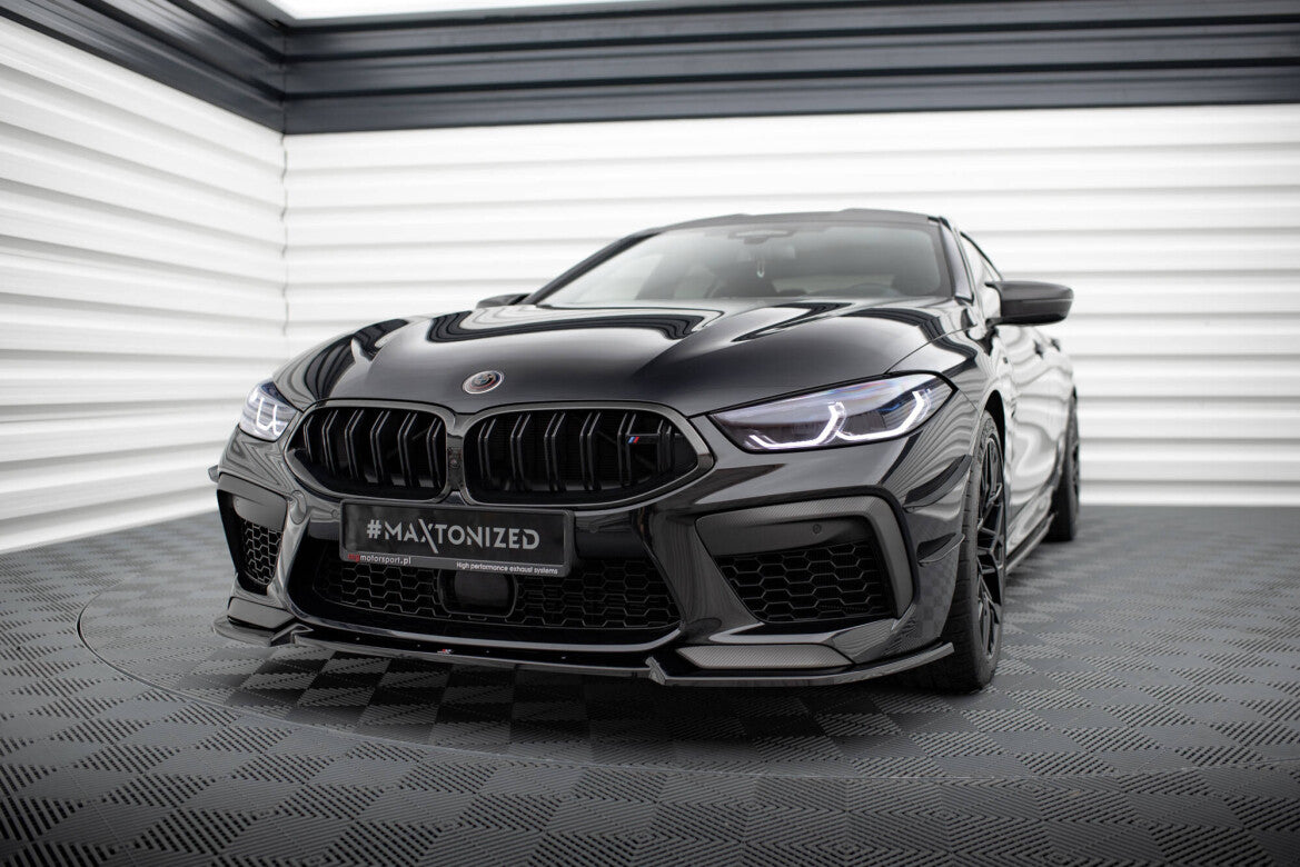 Frontlippe V.3 passend für BMW M8 Gran Coupe F93 / Coupe F92 schwarz Hochglanz