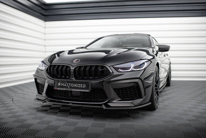 Frontlippe V.3 passend für BMW M8 Gran Coupe F93 / Coupe F92 schwarz Hochglanz