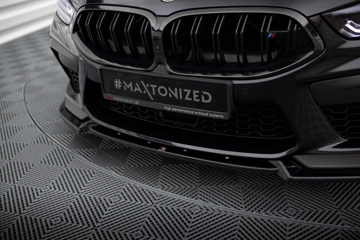 Frontlippe V.3 passend für BMW M8 Gran Coupe F93 / Coupe F92 schwarz Hochglanz