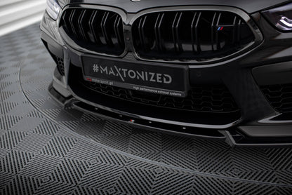 Frontlippe V.3 passend für BMW M8 Gran Coupe F93 / Coupe F92 schwarz Hochglanz