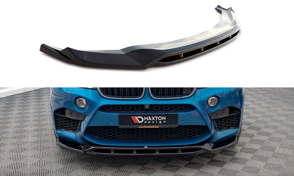 Frontlippe V.3 passend für BMW X5 M F85 / X6 M F86 schwarz Hochglanz
