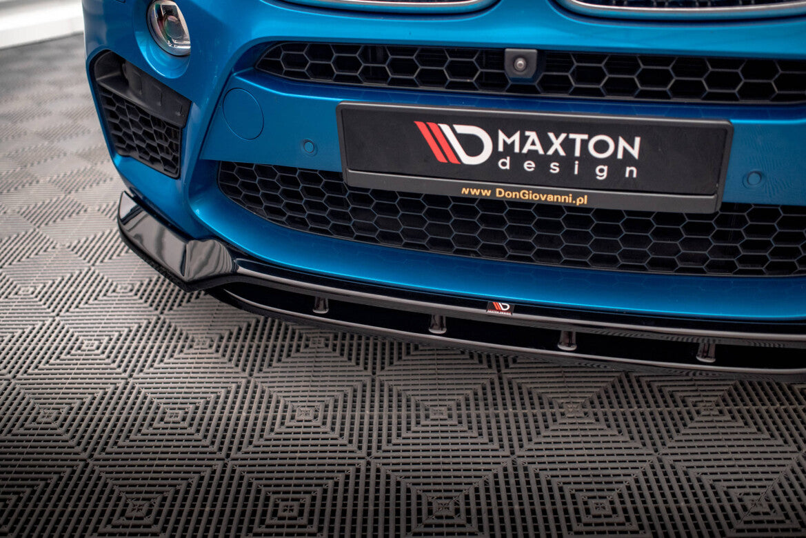 Frontlippe V.3 passend für BMW X5 M F85 / X6 M F86 schwarz Hochglanz