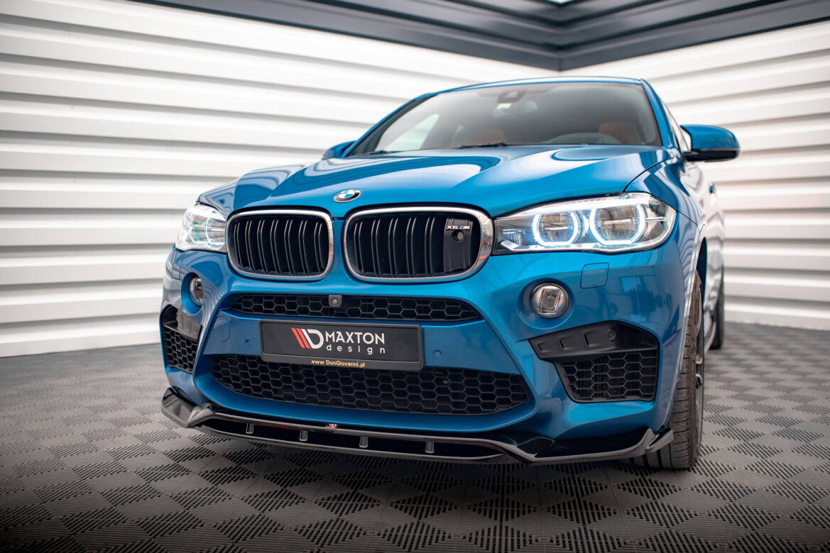 Frontlippe V.3 passend für BMW X5 M F85 / X6 M F86 schwarz Hochglanz