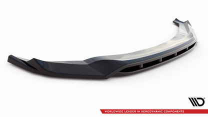 Frontlippe V.3 passend für BMW X5 M F85 / X6 M F86 schwarz Hochglanz