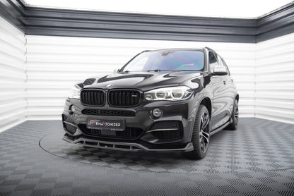 Frontlippe V.3 passend für BMW X5 M-Paket F15 schwarz Hochglanz