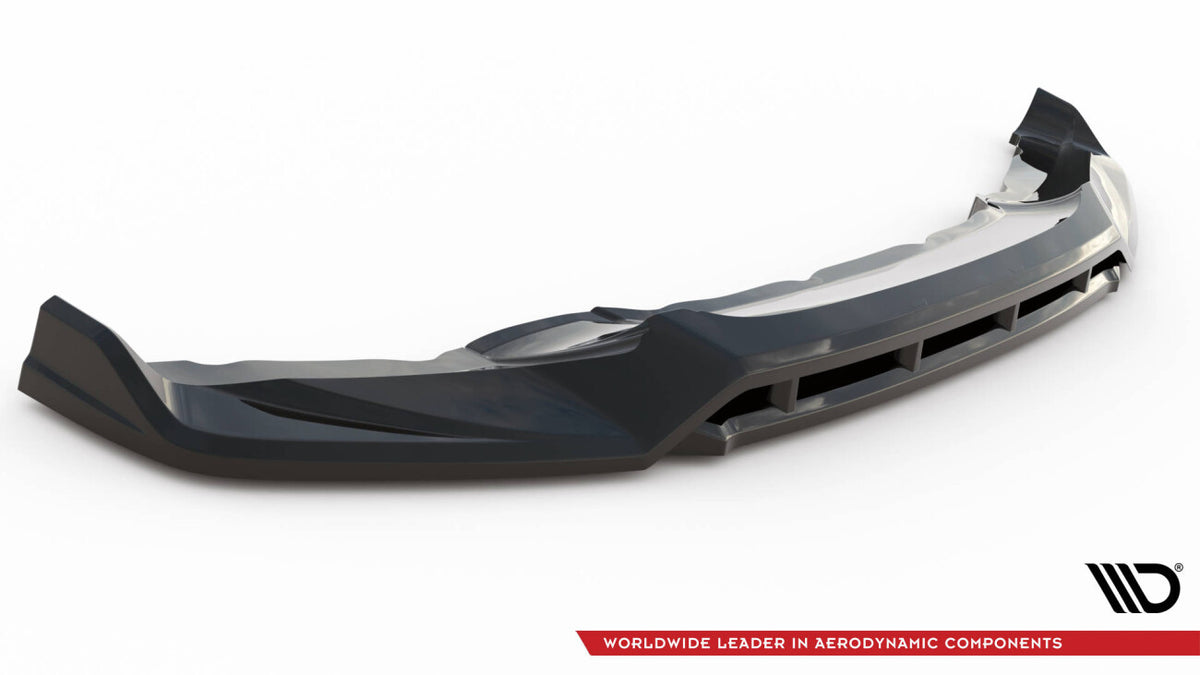 Frontlippe V.3 passend für BMW X6 M-Paket F16 schwarz Hochglanz