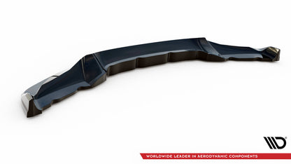Frontlippe V.3 passend für BMW X6 M-Paket F16 schwarz Hochglanz
