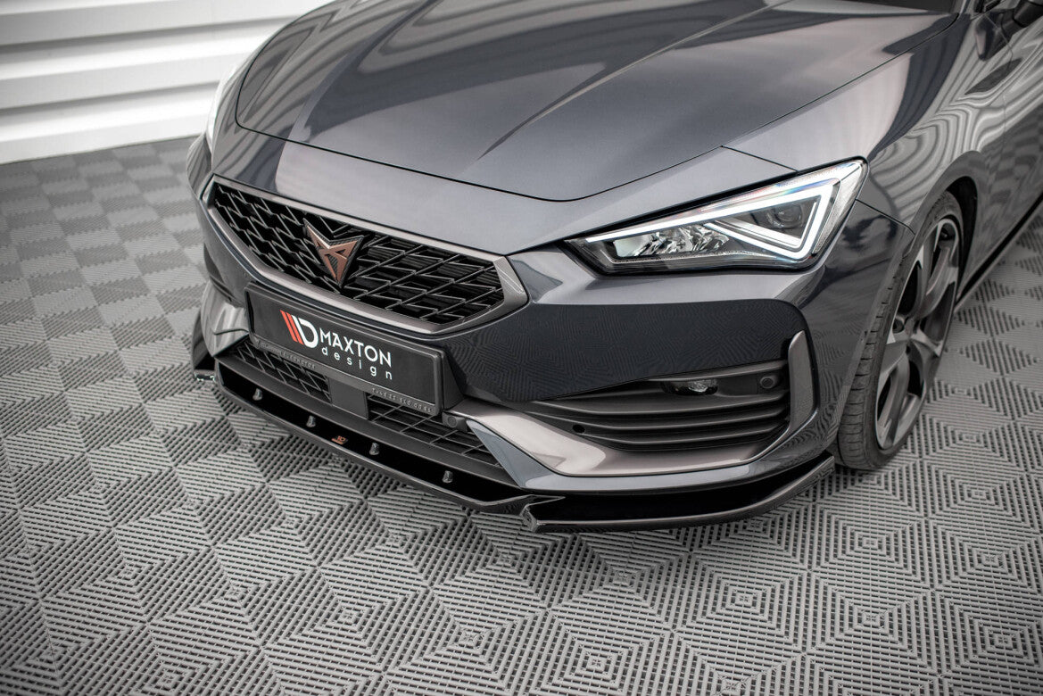 Frontlippe V.3 passend für CUPRA Leon Mk1 schwarz Hochglanz