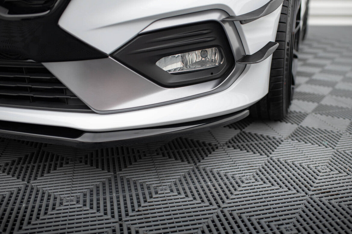 Frontlippe V.3 passend für Ford Fiesta Mk8 ST / ST-Line schwarz Hochglanz