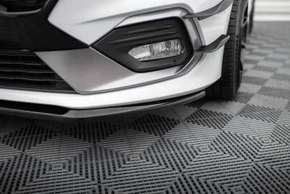 Frontlippe V.3 passend für Ford Fiesta Mk8 ST / ST-Line schwarz Hochglanz