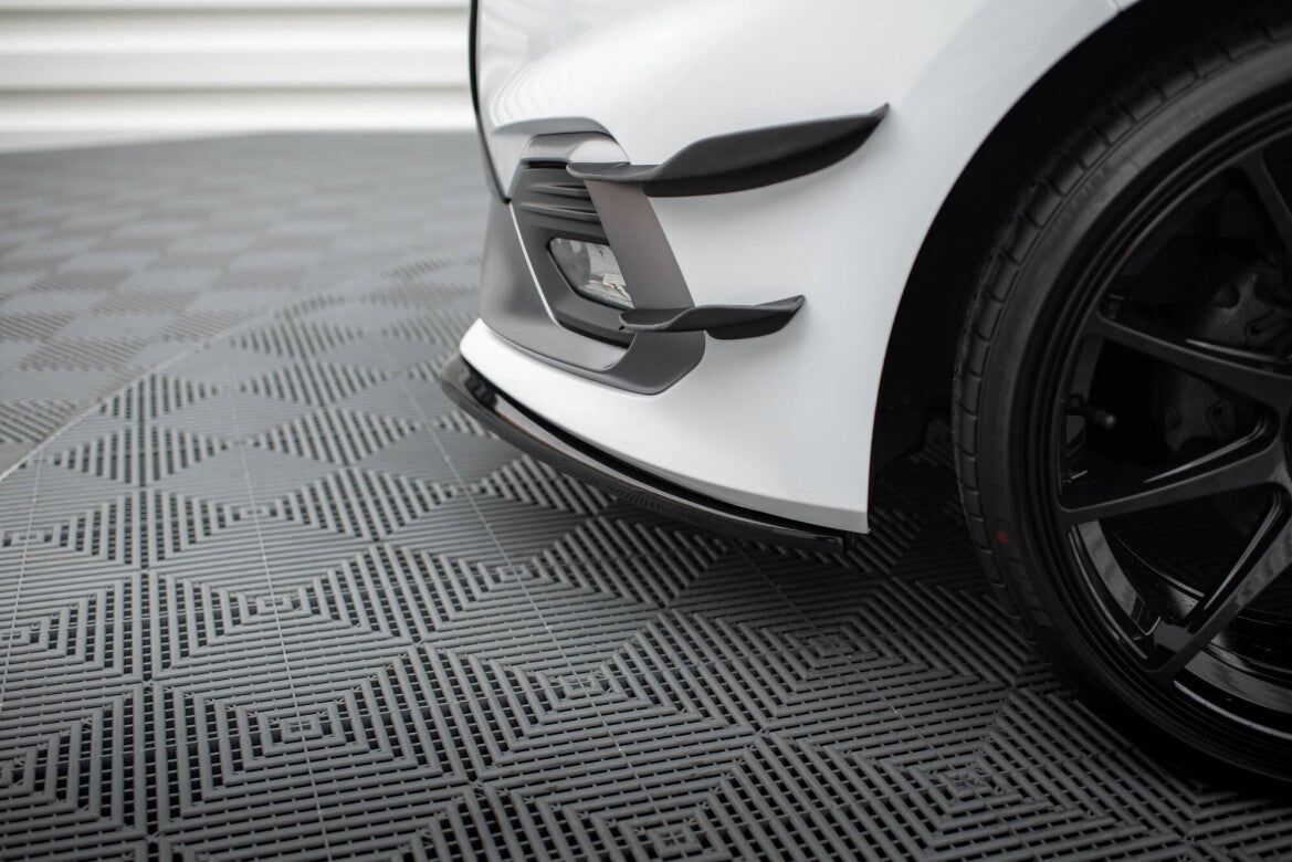 Frontlippe V.3 passend für Ford Fiesta Mk8 ST / ST-Line schwarz Hochglanz