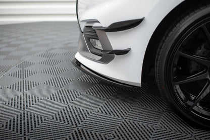 Frontlippe V.3 passend für Ford Fiesta Mk8 ST / ST-Line schwarz Hochglanz