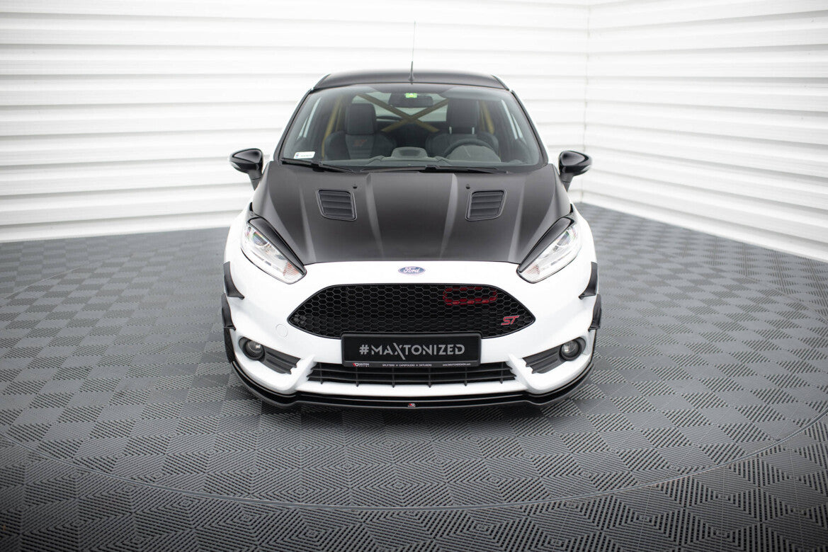 Frontlippe V.3 passend für Ford Fiesta ST Mk7 FL schwarz Hochglanz