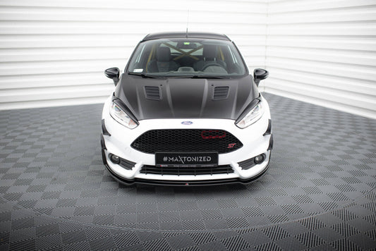Frontlippe V.3 passend für Ford Fiesta ST Mk7 FL schwarz Hochglanz