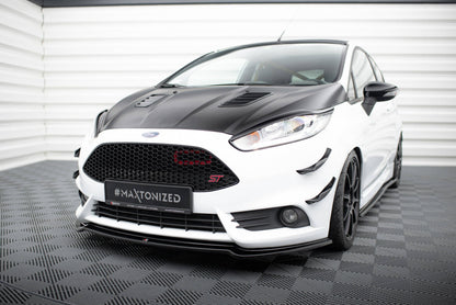 Frontlippe V.3 passend für Ford Fiesta ST Mk7 FL schwarz Hochglanz