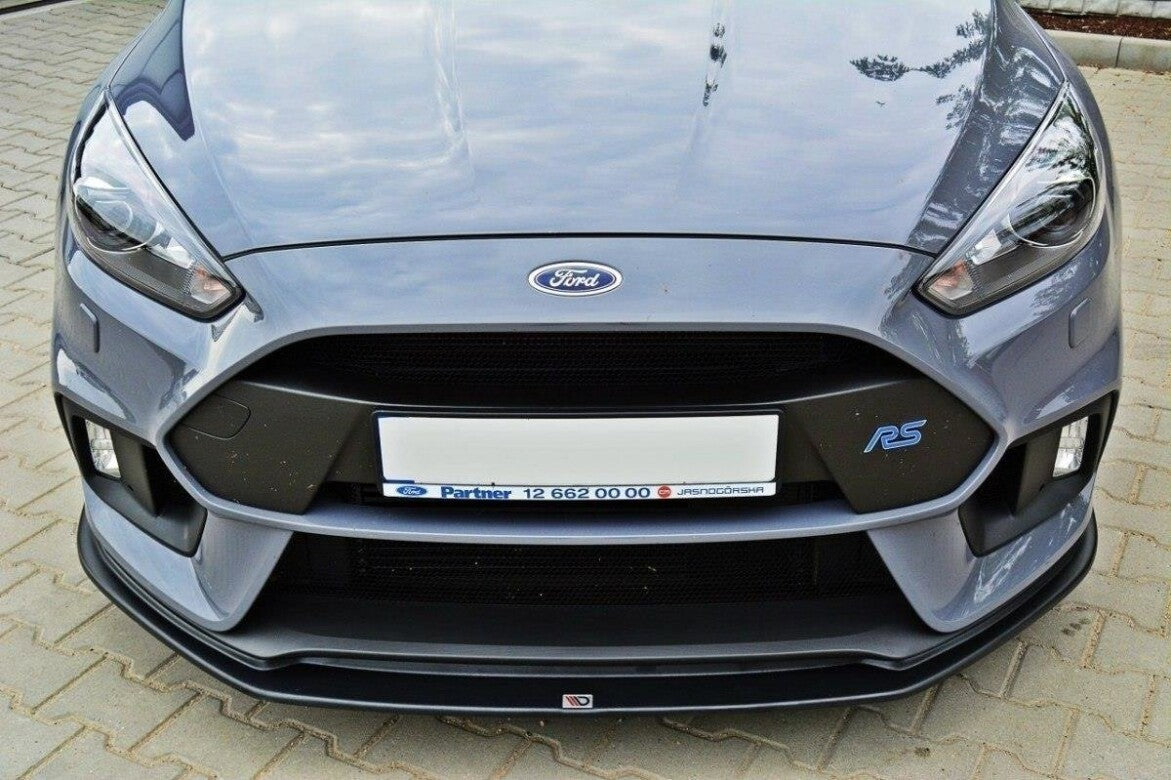 Frontlippe V.3 passend für Ford Focus RS Mk3 schwarz Hochglanz