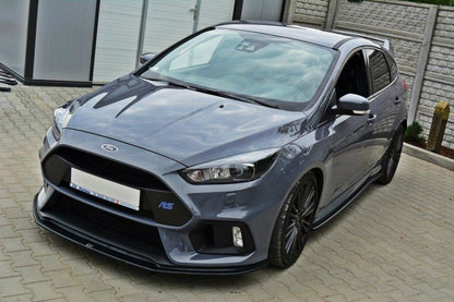 Frontlippe V.3 passend für Ford Focus RS Mk3 schwarz Hochglanz