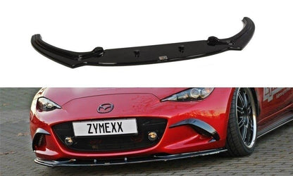 Frontlippe V.3 passend für Mazda MX-5 IV schwarz Hochglanz