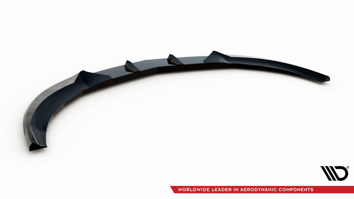 Frontlippe V.3 passend für Mercedes A45 AMG W176 schwarz Hochglanz