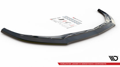 Frontlippe V.3 passend für Mercedes-AMG C63 Coupe AMG Aero Pack C205 FL schwarz Hochglanz