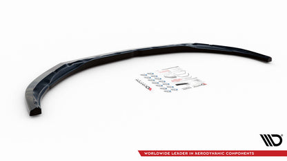 Frontlippe V.3 passend für Mercedes-AMG C63 Coupe AMG Aero Pack C205 FL schwarz Hochglanz