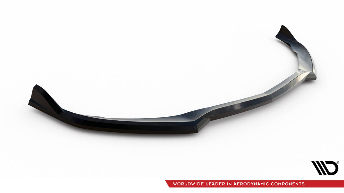 Frontlippe V.3 passend für Mercedes-AMG C63 Limousine / Kombi W205 / S205 schwarz Hochglanz