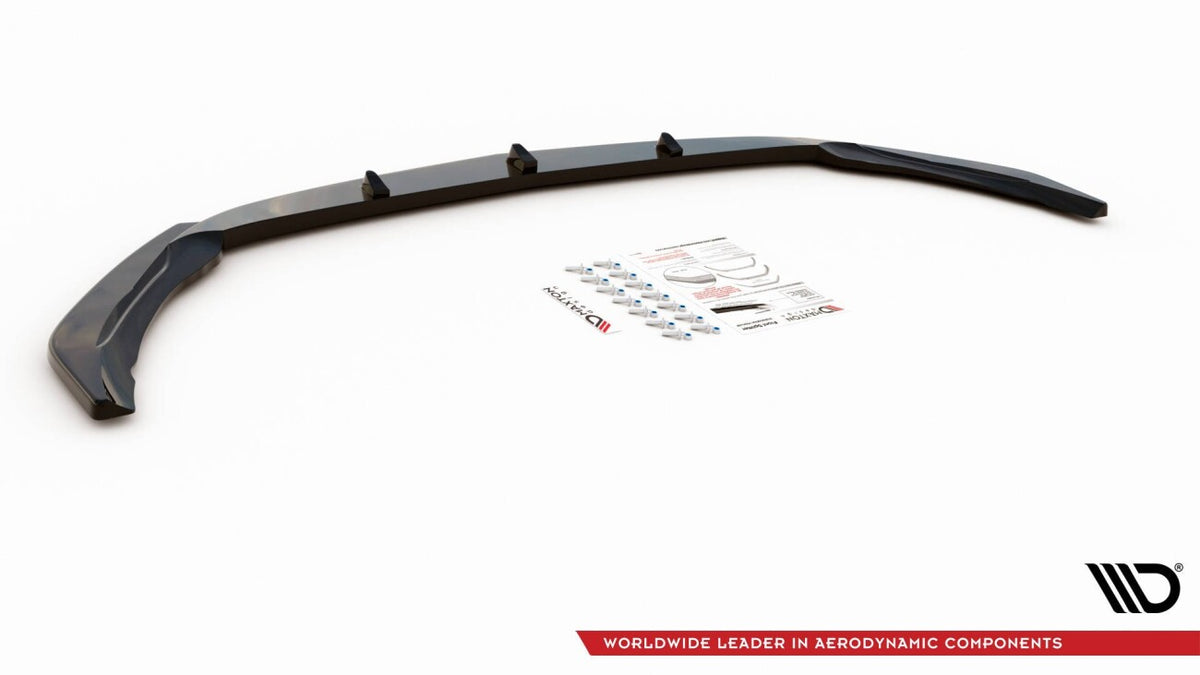 Frontlippe V.3 passend für Mercedes-AMG CLA 45 Aero C118 schwarz Hochglanz