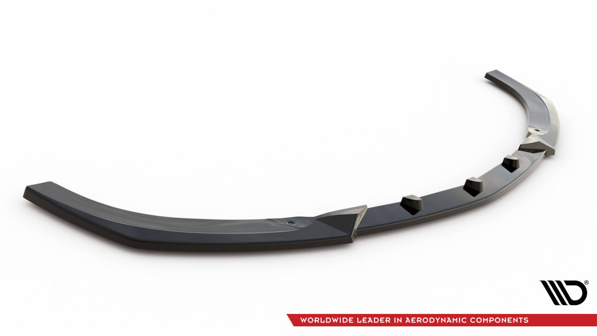 Frontlippe V.3 passend für Mercedes-AMG GT 63S 4 Door Coupe Aero X290 schwarz Hochglanz