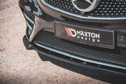 Frontlippe V.3 passend für Mercedes V-Klasse AMG-Line W447 schwarz Hochglanz