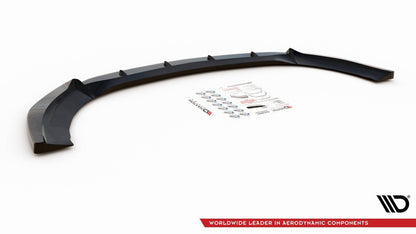 Frontlippe V.3 passend für Mercedes V-Klasse AMG-Line W447 schwarz Hochglanz