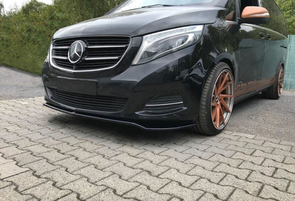 Frontlippe V.3 passend für Mercedes V-Klasse W447 schwarz Hochglanz