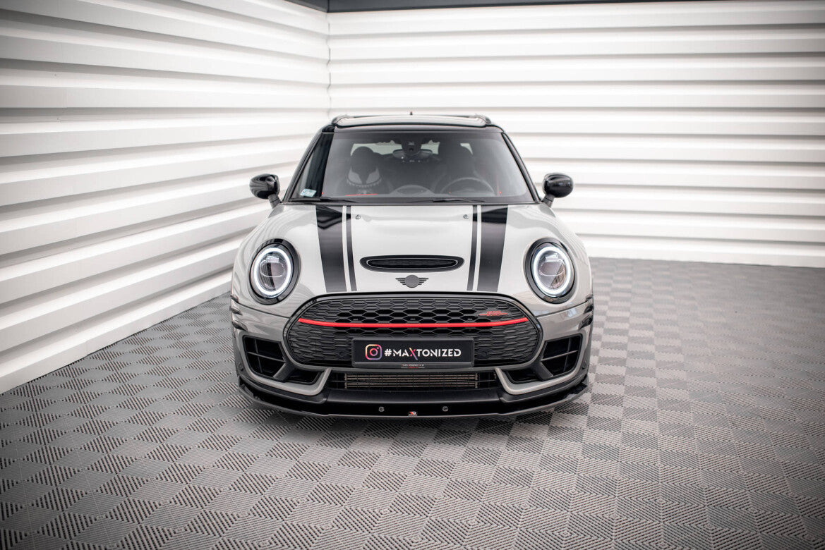 Frontlippe V.3 passend für Mini Cooper Clubman John Cooper Works F54 FL schwarz Hochglanz