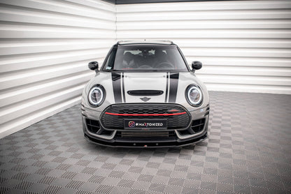 Frontlippe V.3 passend für Mini Cooper Clubman John Cooper Works F54 FL schwarz Hochglanz